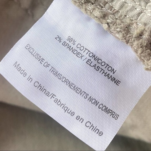 Tory Burch Emmy Ankle Snap Buttons Jeans Olive Size 31 - Picture 9 of 9